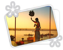 Ganga Aarti Ceremony on Dasaswamedh Ghat, Varanasi  Pilgrimage tours